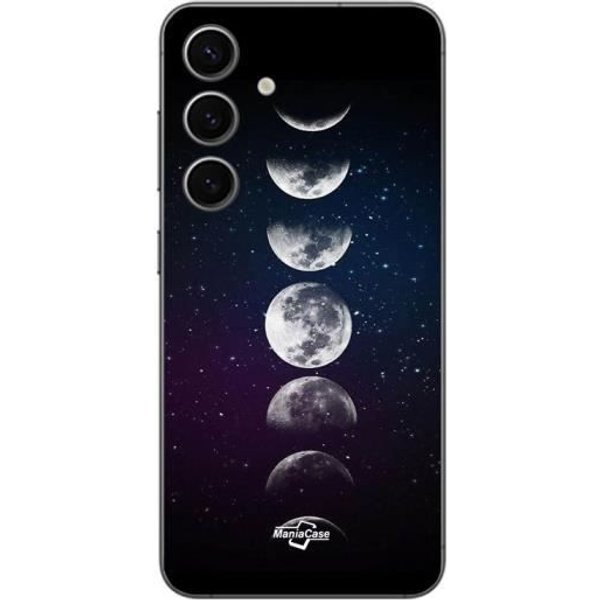 Coque Samsung Galaxy S24 FE Lune Phase Nuit Etoile Maniacase-image