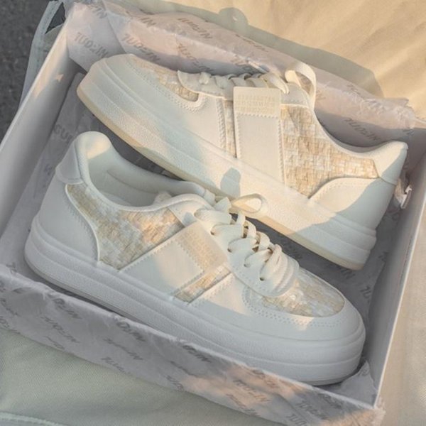 Zapatos De Lona Originales Finos VersáTiles Nuevos De Primavera Y OtoñO 40-image