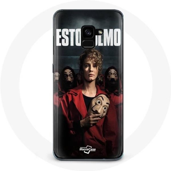 Funda Para Samsung Galaxy A8 Plus La Casa De Papel Estocolmo-image