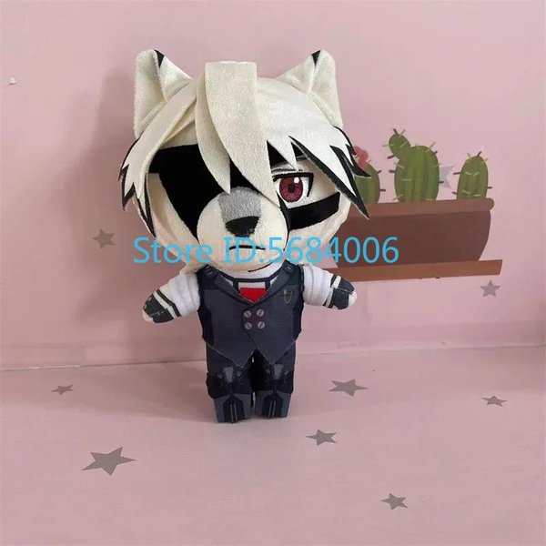 Gra Zenless Zone Zero Pluszowa Lalka Zabawka 20 Cm Von Lycaon Ellen Joe Cosplay Urocza MięKka Wypchana Poduszka Prezent-image