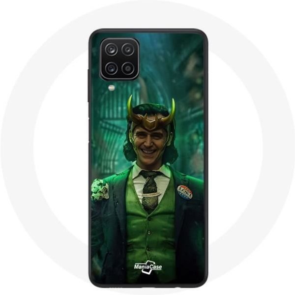 Funda - Maniacase - Samsung Galaxy A42 5G - Loki Thor Ragnarok - Flexible - Negra Negro-image