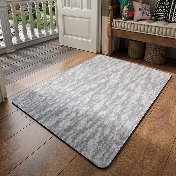 Wycieraczka WejśCiowa Wycieraczka Pod Drzwi WejśCiowe Mata Pod Stopy AntypośLizgowa Lekki Luksus Dywanik Na Werandę Do Salonu Mata Odporna Na Zabrudzenia 60X90Cm-image