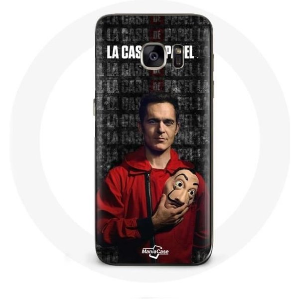 Funda - La Casa De Papel - Samsung Galaxy S7 - Flexible - Negra - ProteccióN-image