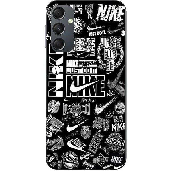 Funda - Nike - Galaxy A24 - Blanco Y Negro - Graffiti - Flexible Blanco-image