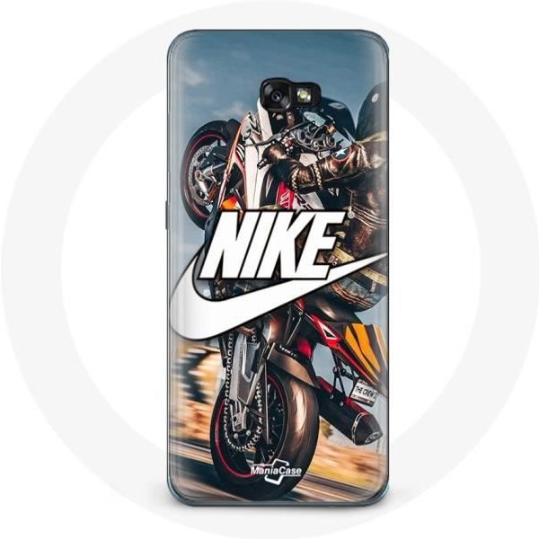 Coque - Maniacase - Samsung Galaxy A5 2017 - Nike Logo - Silicone - Souple Negro-image