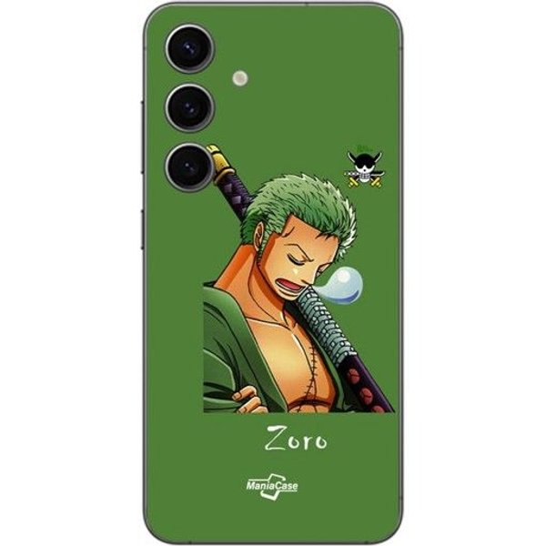 Coque Samsung Galaxy S25 Plus Roronoa Zoro One Piece Manga Anime Maniacase Negro-image