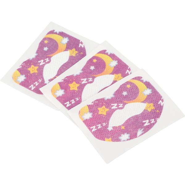30 Piezas De Cintas Bucales Para Adultos Para Dormir Tela No Tejida Tiras Bucales Para Dormir Ayudas Para La RespiracióN Nasal Pink-image