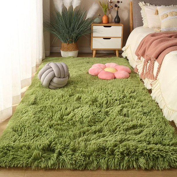 Dywan Puszysty Dywan Do Sypialni Nastolatek Mata Drzwiowa Styl Nordycki MięKki DużY Rozmiar DziecięCe Poduszki PodłOgowe Dywany Do Salonu Dekoracja Domu 80Cm X 160Cm-image