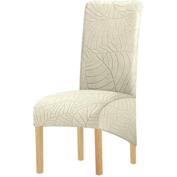 1 Pieza Funda Para Silla De Comedor Estilo Simple Anti-Suciedad Color SóLido Funda EláStica Gruesa Lavable Para Asiento Hotel Banquete Hogar-image