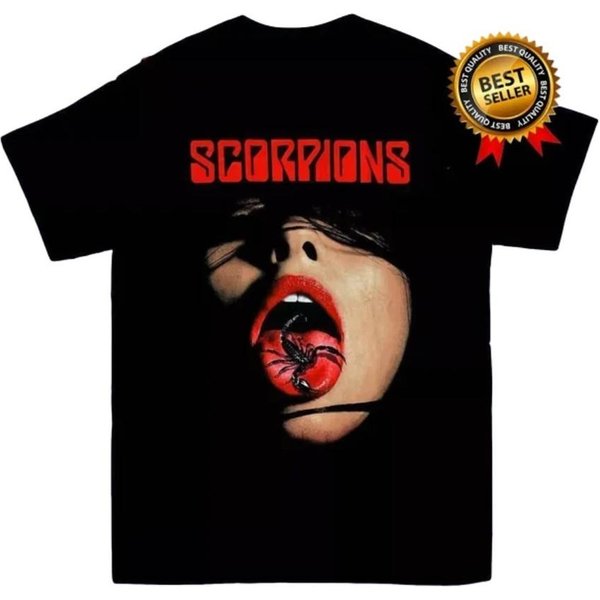 Koszulka Unisex Scorpions Wszystkie Rozmiary Koszulka Unisex M Brown-image