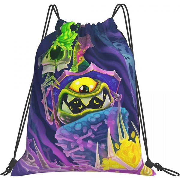 Mochilas De Dibujos Animados Juegos Rayman Legends Bolsas Con CordóN MultifuncióN Bolsa Deportiva Bolsas Para Libros Para Viajes Estudiantes One Size-image