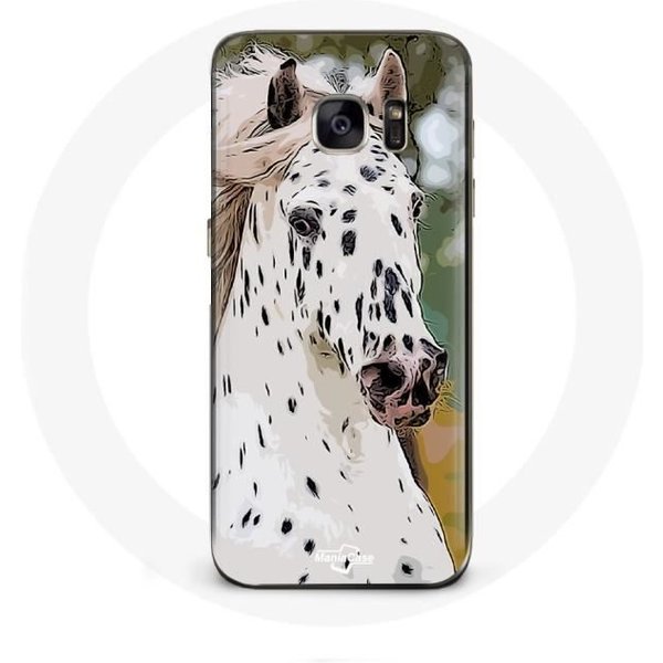 Funda Samsung Galaxy S7 Caballo Blanco Appaloosa-image