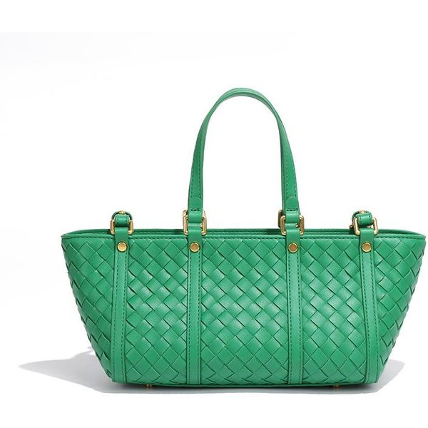 Bolso Tejido, Bolso Grande De Mujer De Un Solo Hombro Para Debajo Del Brazo, Bolso Cruzado Sencillo, De Alta Calidad Y Moderno Blue-image