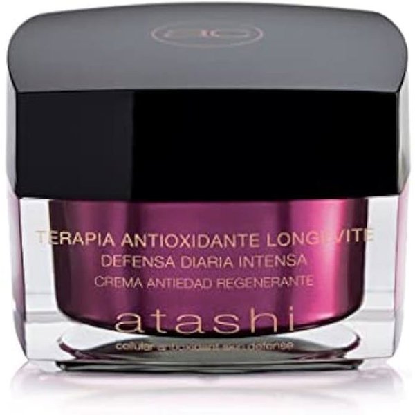 Crema De Noche Antiedad - Atashi - Antioxidante - 50 Ml - Hidratante - Ilumina La Piel-image