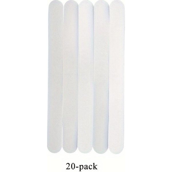 20 Pegatinas Antideslizantes Para BañO, BañEra, Ducha, Suelo De Escalera, Tira Antideslizante Impermeable Transparente 20Pcs-image