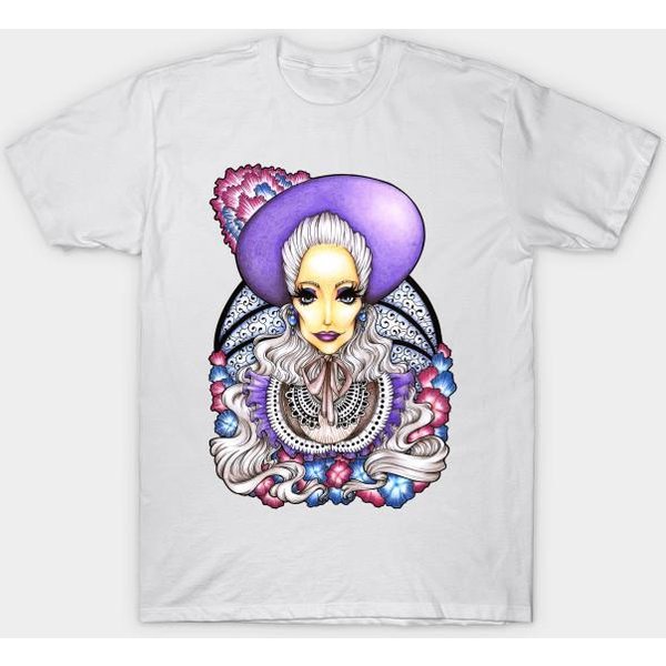 Camiseta Mujer Flor Estampado Harajuku Kawaii Camiseta Verano Manga Corta Camiseta Top 4XL Blanco-image