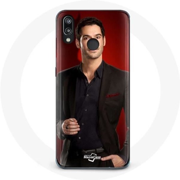 Funda - Huawei - P20 Lite - Roja - Flexible - Lucifer Morningstar-image