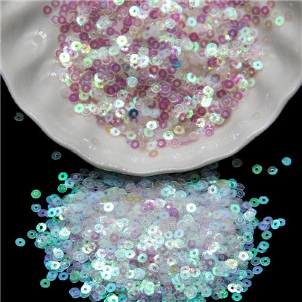 3Mm 4Mm 5Mm 6Mm Lentejuelas Planas Redondas Sueltas Lentejuelas Artesanales Paillette Costura Ropa DecoracióN DIY Accesorio Lentejuelas Para Coser Symphony 3Mm 3000Pcs-image