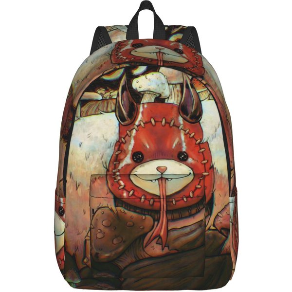 Dorohedoro Anime Codzienny Plecak Outdoorowy Szkolny Do Pracy Plecak Jednodniowy Dla MężCzyzn Kobiet Torby PłóCienne Na Laptop 14 Inches-image