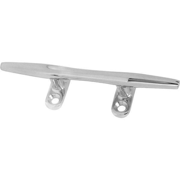 Cornamusa De Base Abierta Acero Inoxidable 316 Pulido Barco Marino Bases Abiertas Para Ruedas HidráUlicas Yate 10In White-image