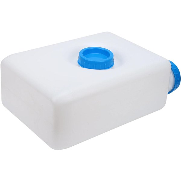 Zbiornik Na Wodę Do Kampera 5 GalonóW 18L Lldpe 6,69X11,41X17,71 Cali PrzenośNy Pojemnik Na Wodę Do Przyczep łOdzi JachtóW White-image