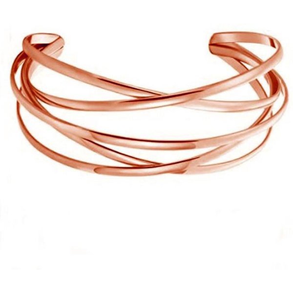 Bransoletka Luksusowa BiżUteria RóżA Bransoletki Ze Stali Nierdzewnej Bransoletki Kobieca Bransoletka Charm Dla Kobiet Beige-image