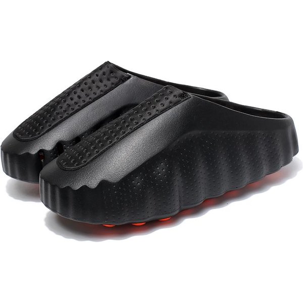 Marka Kapcie MęSkie Buty Moda Letnie AntypośLizgowe SandałY MęSkie Buty Wodoodporne Klapki A001 PlażOwe Buty MęSkie Outdoor Kapcie MężCzyzna 38-39 Black-image
