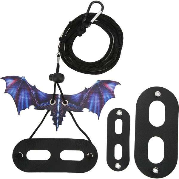 ArnéS Para Animales Reptiles PequeñOs Correa Suave Ajustable Para DragóN Barbudo Para Caminar Al Aire Libre Para PúRpura-image