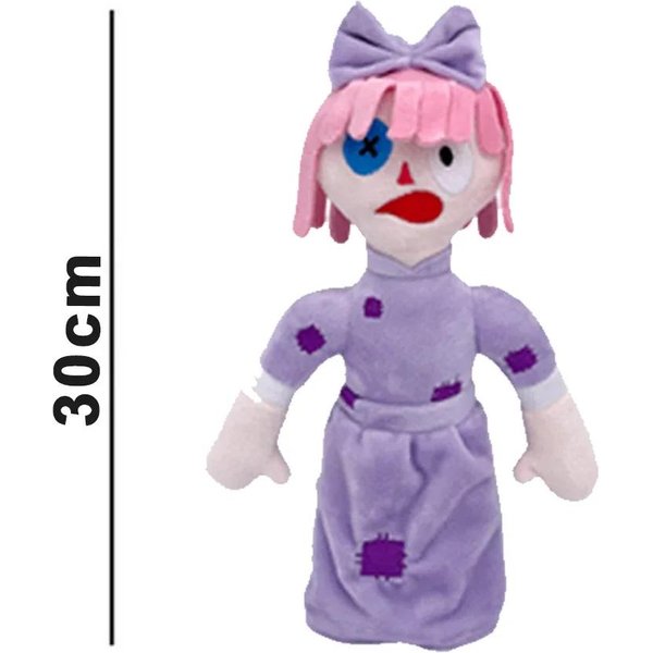 Nowe Style Niesamowity Cyfrowy Cyrk Pomni Jax Pluszowa Zabawka Anime Urocza Lalka KróLik Teatralny KreskóWkowy Clown BożE Narodzenie Prezenty Dla Dzieci 1Pcs-image