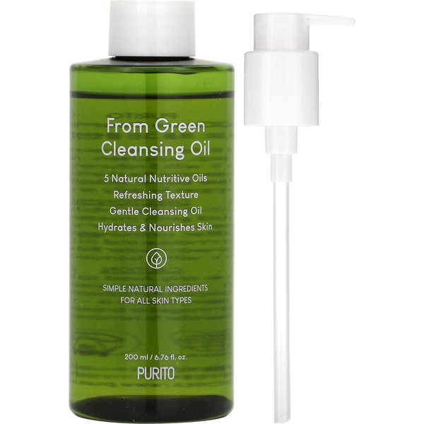 Purito, Aceite Limpiador From Green, 6.76 Fl Oz (200 Ml) White-image