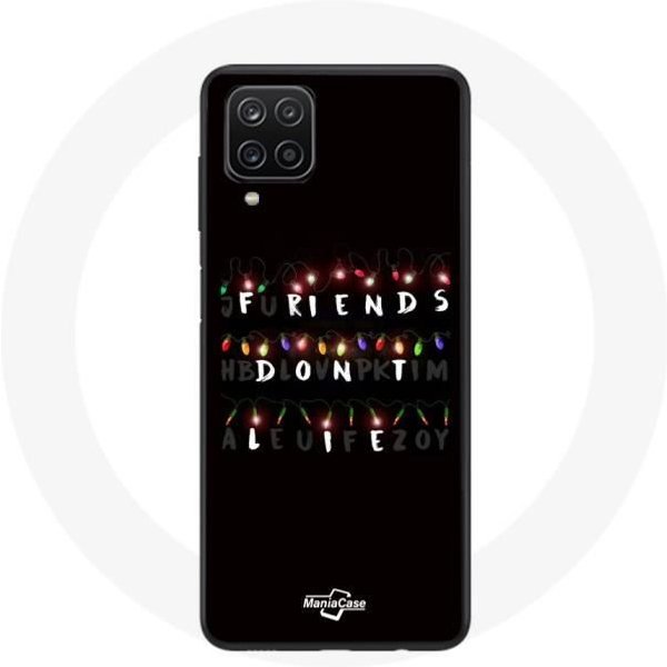Funda De ProteccióN - Stranger Things - Samsung Galaxy A12 - Negra - PláStico - Mixta-image