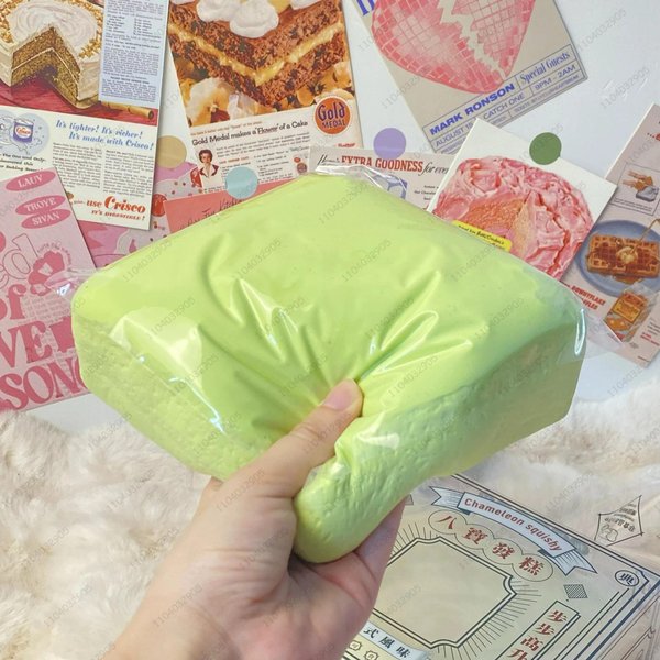 Pastel De Arroz Con Leche SúPer Grueso HúMedo Levadura Lenta Juguete Squishy Pan Mochi Juguetes Fidget Alivio Anti EstréS Asmr Juguetes Sensoriales Para Adultos-image