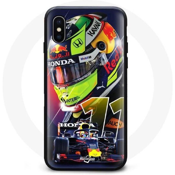 Funda - FóRmula 1 - Sergio PéRez - Iphone XS Max - Flexible - Negro - Deportivo-image