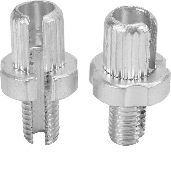 2 Tornillos De Ajuste De Palanca De Freno De Bicicleta M7, AleacióN De Aluminio Plateado Para Bicicletas De MontañA Y De Carretera-image