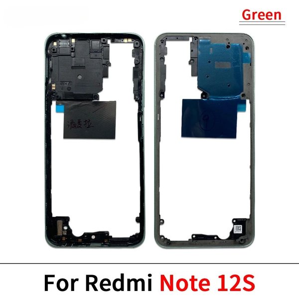 ŚRodkowa Ramka Telefonu Do Redmi Note 12S 12 Pro 5G / Note10 5G śRodkowa Ramka Obudowy Note 12S Green-image