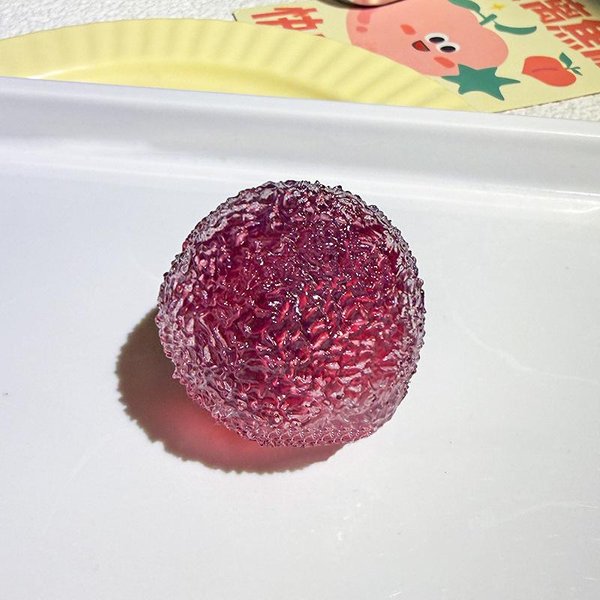 MięKka PiłKa Lodowa Maltol Fidgety Zabawka Super MięKki RóżOwy Mochi Powolne Odbicie Zabawka Do ŚCiskania Zabawka Anty-Stresowa Dla DorosłYch ĆWiczenie DłOni Brown-image