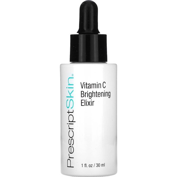 Prescriptskin, Elixir Iluminador Con Vitamina C, Suero De Aceite Seco Blanqueador Avanzado, 1 Fl Oz (30 Ml) Black-image