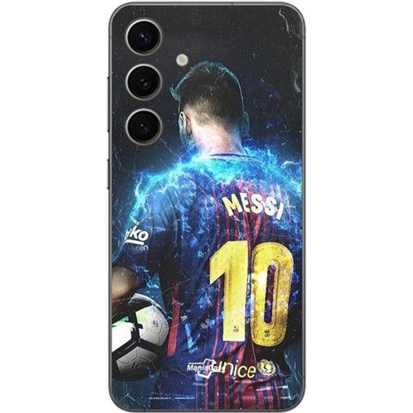 Funda Samsung Galaxy S25 Lionel Messi Superestrella Del FúTbol Maniacase Negro-image