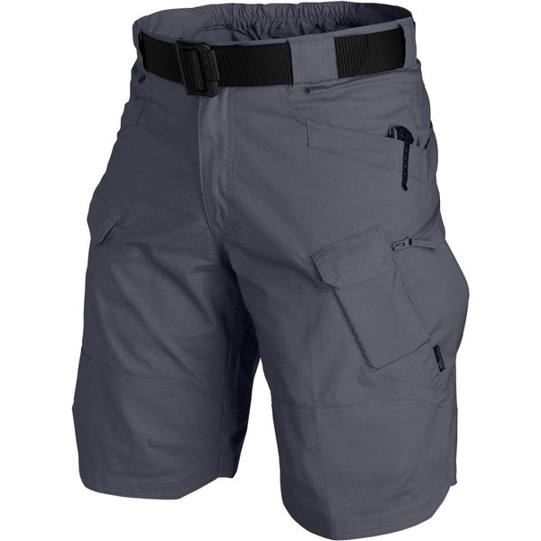 Pantalones Cortos TáCticos Para Hombre Pantalones Cortos De Senderismo Impermeables Al Aire Libre Pantalones Cortos Militares De Carga Con MúLtiples Bolsillos M Gris-image