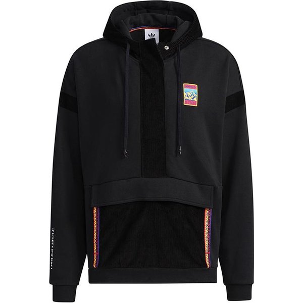 Sudaderas Adidas Originals Hombre Negro Con Capucha Moderada Regular S Black-image