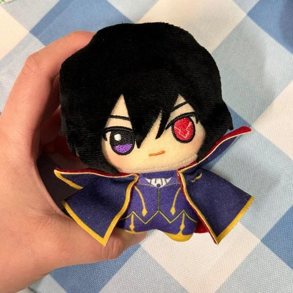 Code Geass Lelouch Pluszowa Lalka Wisiorek Prezentowy 10Cm Anime Lelouch Lamperouge Pluszowe Lalki C.C. Kolekcja FanóW Plusie 10Cm-image