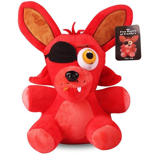 Fnaf Peluches Lindos MuñEco De Juego 18Cm Oso Bonnie Zorro Dibujos Animados MuñEcos De Peluche Juguetes De Freddy Para NiñOs Regalos-image