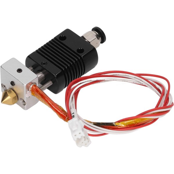 Ekstruder Do Drukarki 3D Hotend DC24V 40W GrzałKa 0.4Mm MosiężNa Dysza Aluminiowy Blok Grzewczy Zestaw Hotendu Do Drukarki Dla ET4 Black-image