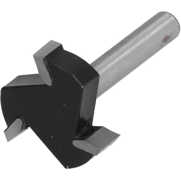 Broca De Fresado Para Aplanar Superficies VáStago De 6 Mm 3 Filos Con Punta Aplanado De Tablas CNC CarpinteríA Fresadora-image