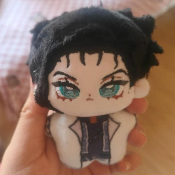 10 Cm Mini Jojo's Bizarre Adventure Drukowana Pluszowa Lalka Wisiorek Anime Kujo Jotaro Wypchana Lalka Zabawki Fani Prezent Urodzinowy Kolekcjonerski 10Cm-image