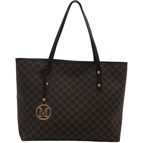 Elegante Bolso Tote, Bolso De Mano Vintage, Bolso Grande De Hombro Bajo El Brazo Para Mujer Adecuado Para Uso Diario, Trabajo, Exterior, Viajes, Compras Black-image