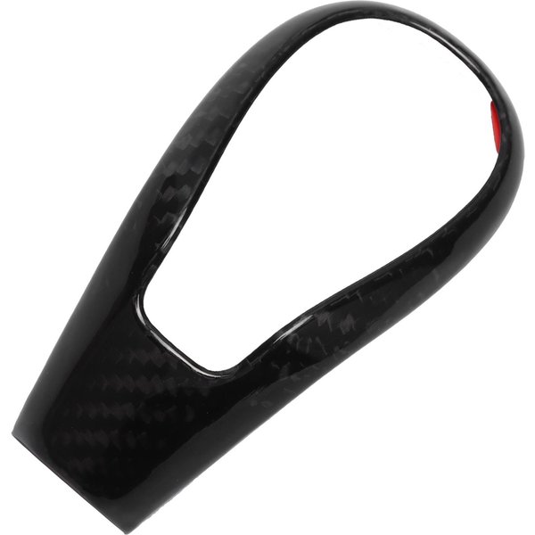 Pegatina Decorativa Para Pomo De Palanca De Cambios Fibra De Carbono Reemplazo Para XC60 S60 V60 V40 S80 2013-2019 Black-image