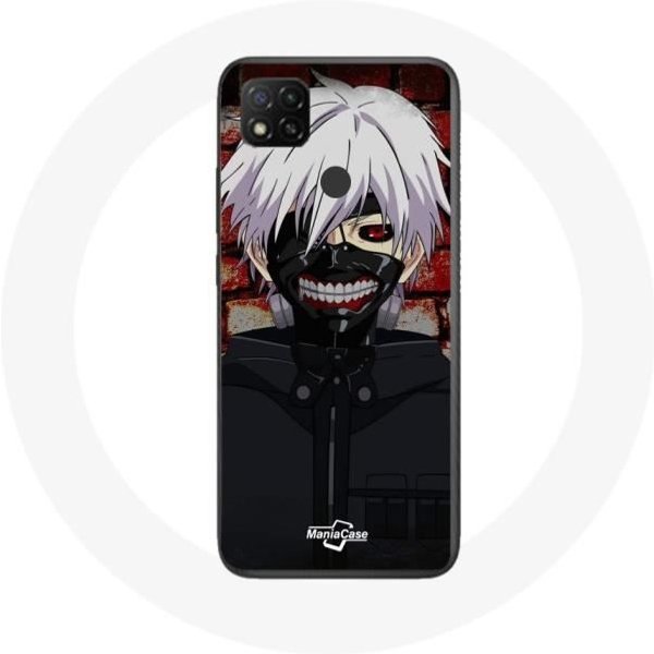 Funda Xiaomi Redmi 9C Tokyo Ghoul Kaneki Ken MáScara Japonesa Anime-image