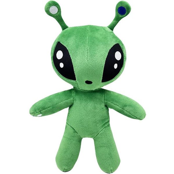25Cm Zielony Pluszowy Obcy Zabawka Anime Obcy Potwory Z Rogami I Mackami Horror Lalka ChłOpcy Dziewczynki MięKkie Zabawki Wypchana Poduszka Do Rzucania Prezenty Dla Dzieci 25Cm Zielony-image