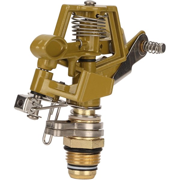 Aspersor De Riego Con Rosca Macho G1/2, RotacióN AutomáTica De 360 Grados Y Alcance De 15 M Para CéSped Y Patio.-image